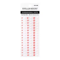 Spellbinders - Enamel Dots, Two Tone Pink, 96kpl