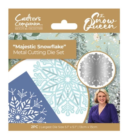 Crafter`s Companion - The Snow Queen Majestic Snowflake, Stanssisetti