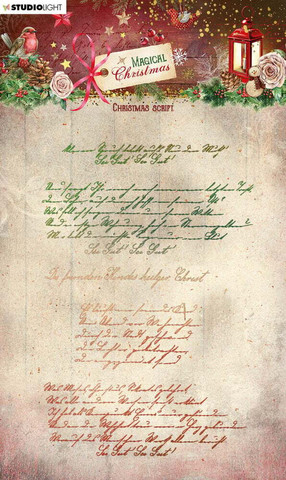 Studio Light -  Magical Christmas Script, Leima