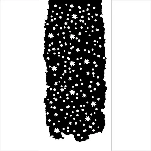 Stamperia - Christmas Little Dots,  12x25cm, Sapluuna