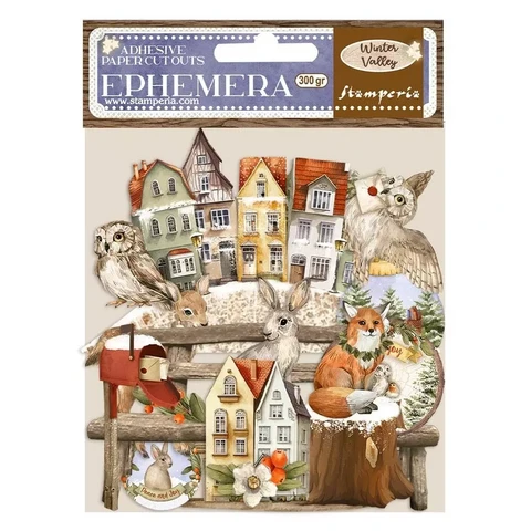 Stamperia - Winter Valley Elements, Die Cuts