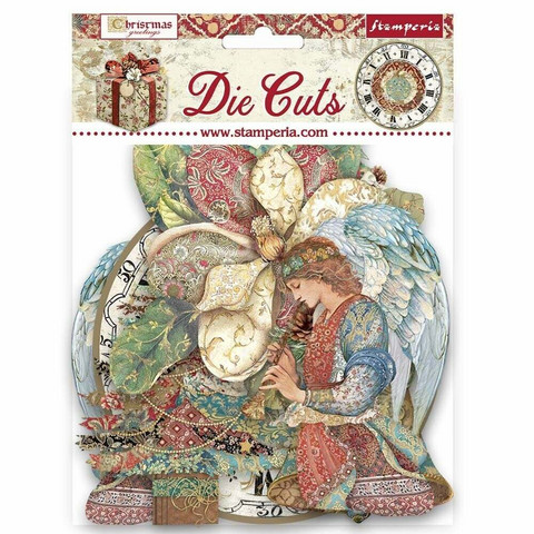 Stamperia - Christmas Greetings, Die Cuts