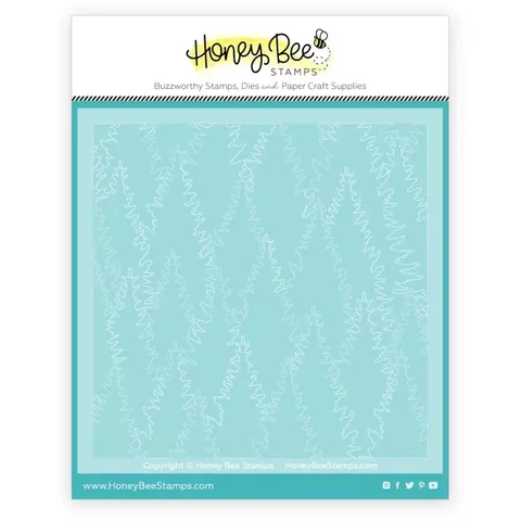 Honey Bee Stamps - Tall Pines, Kerrossapluunasetti
