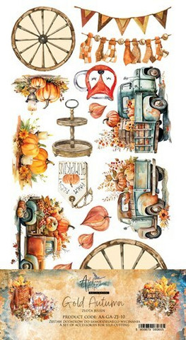 Art Alchemy - Gold Autumn, Leikekuva-arkkisetti 6