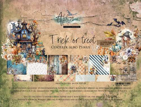 Art Alchemy - Trick or Treat, Paper Collection Set 8