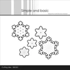 Simple and Basic - Snowflakes, Stanssisetti