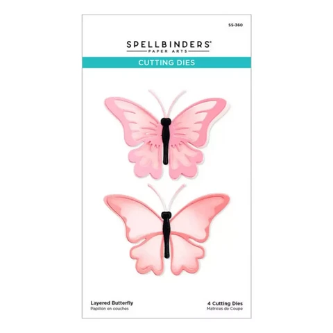 Spellbinders - Layered Butterfly, Stanssisetti