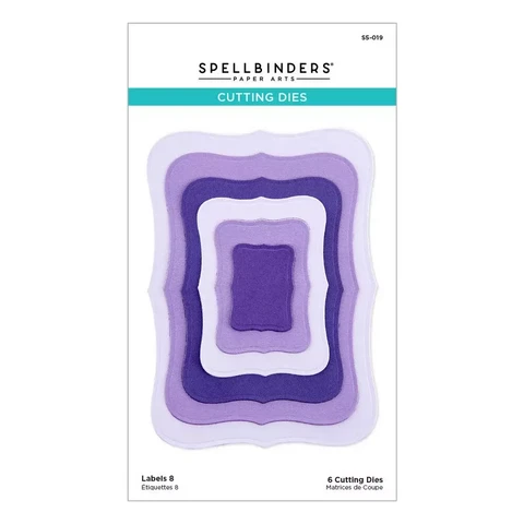 Spellbinders - Labels 8, Stanssisetti