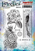 PaperArtsy - E³ Scrapcosy 45, Leimasetti, A5