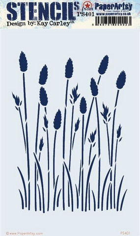 PaperArtsy - Kay Carley Stencil 401, Sapluuna