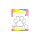 Waffle Flower - Paw Print, Stanssisetti