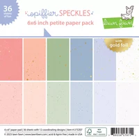 Lawn Fawn - Spiffier Speckles Paper Pack 6