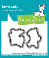 Lawn Fawn - Flappy Holiday, Stanssisetti