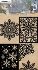Studio Light - Jenine's Vintage Christmas ATC Backgrounds, Sapluunasetti