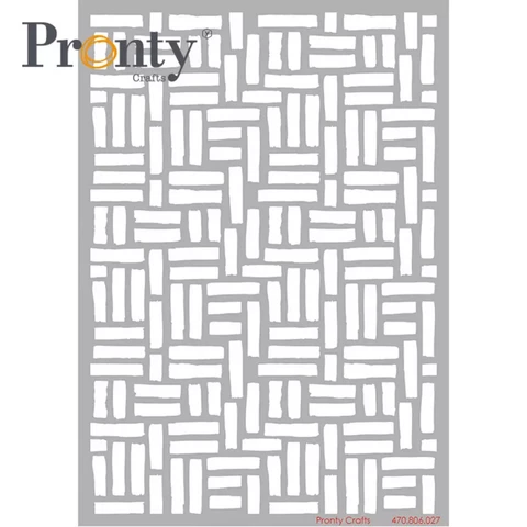 Pronty Crafts - Stencil Stripes, A5, Sapluuna