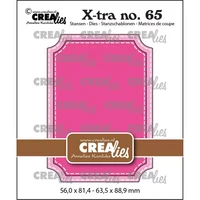 Crealies - Xtra no. 65 ATC Ticket with Stitch, Stanssisetti
