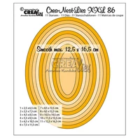 Crealies - Crea-Nest-Lies XXL Ovals, Stanssisetti