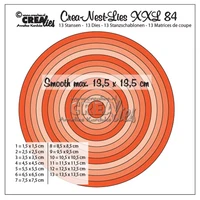 Crealies - Crea-Nest-Lies XXL Circles, Stanssisetti