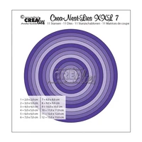 Crealies - Crea-Nest-Lies XXL Circles, Stanssisetti