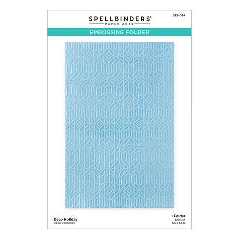 Spellbinders - Deco Holiday, Kohokuviointitasku