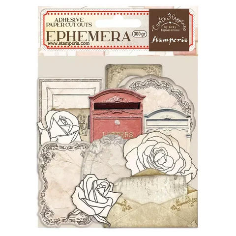 Stamperia - Create Happiness Christmas Ephemera Letters, Die Cuts