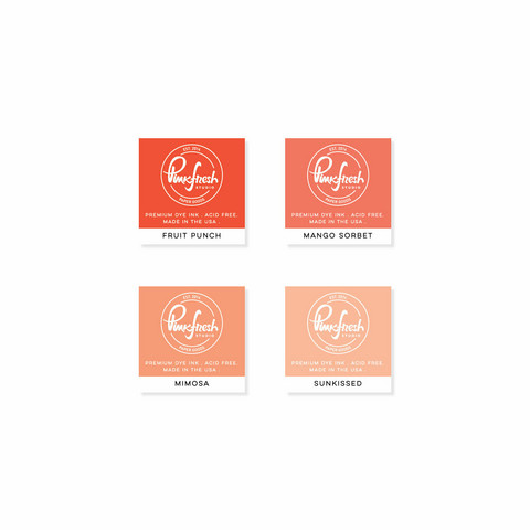 Pinkfresh Studio - Premium Dye Cube Ink Pads, Chasing Sunsets