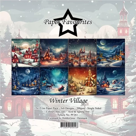 Paper Favourites - Winter Village 6
