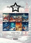 Paper Favourites - Winter Village A5, Paperikko