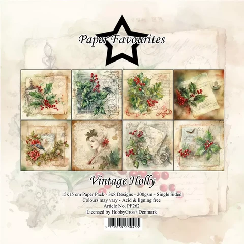 Paper Favourites - Vintage Holly 6