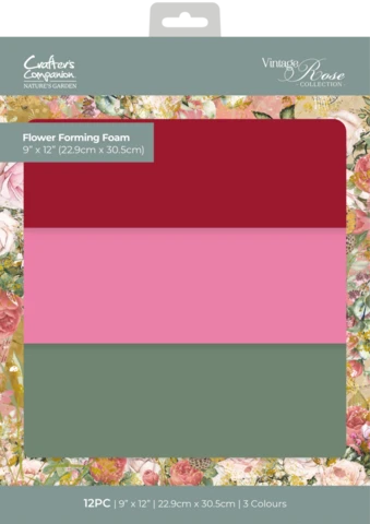 Crafter's Companion - Flower Forming Foam, Vintage Rose