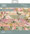 Crafter`s Companion - Vintage Rose, Vellum Pad 8