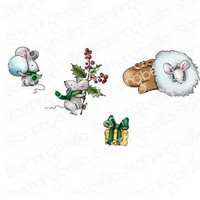 Stamping Bella - Winter Woodland Mice, Leima
