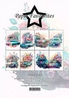 Paper Favourites - Floral Cars A5, Paperikko