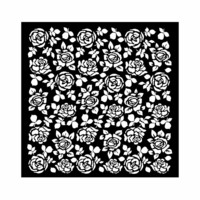 Stamperia - Precious Roses Pattern, 18x18cm, Sapluuna