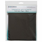 49 and Market - Create-An-Album Tall Book Pages, Black