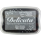 Tsukineko - Delicata Pigment Ink, Silvery Shimmer, Leimasinmuste