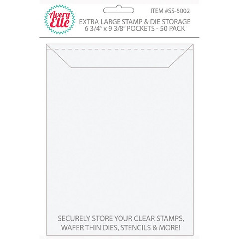 Avery Elle Stamp & Die Storage-taskut, Extra Large, 50kpl