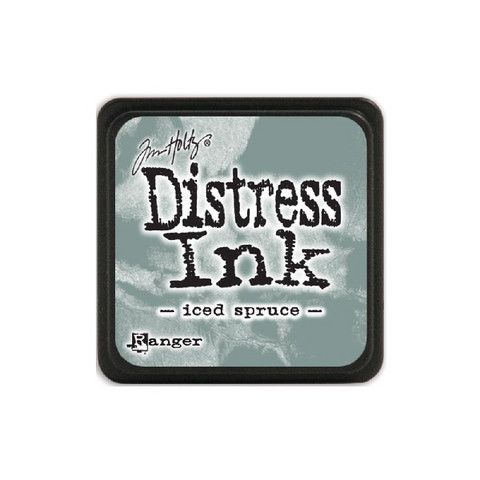 Leimamustetyyny, Distress Mini Ink, Iced Spruce
