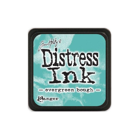 Leimamustetyyny, Distress Mini Ink, Evergreen Bough