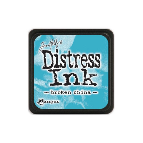 Leimamustetyyny, Distress Mini Ink, Broken China