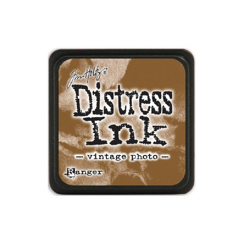 Leimamustetyyny, Distress Mini Ink, Vintage Photo