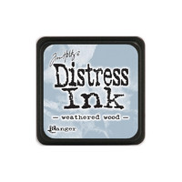 Leimamustetyyny, Distress Mini Ink, Weathered Wood
