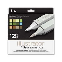 Spectrum Noir Illustrator, 12kpl, Landscape