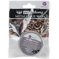 Prima Marketing - Finnabair Art Alchemy Metallique Wax, Brushed Iron HUOM! tuubissa