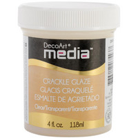 DecoArt - Media Crackle Paste, Clear, 118ml