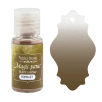 Fabrika Decoru - Magic Paint, Värijauhe, 15 ml, Burnt umber