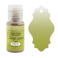 Fabrika Decoru - Magic Paint, Värijauhe, 15 ml, Olive