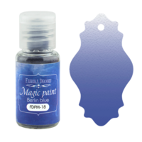 Fabrika Decoru - Magic Paint, Värijauhe, 15 ml, Berlin blue