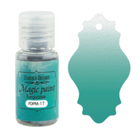 Fabrika Decoru - Magic Paint, Värijauhe, 15 ml, Turquoise