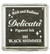 Tsukineko - Delicata Pigment Ink, Black Shimmer, Leimasinmuste